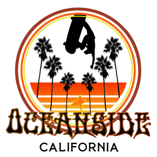 Oceanside sticker